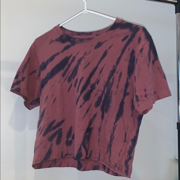 cropped tie dye t-shirt - Picture 3 of 3